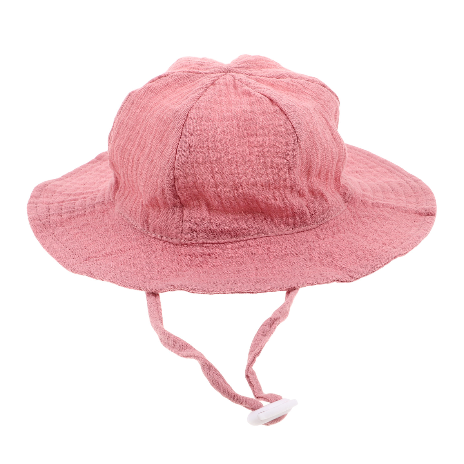 Bucket Hat Cotton - หมวกกันแดดเด็กเล็ก ผ้าฝ้าย ทรงบักเก็ต ระบายอากาศได้ดี น้ำหนักเบา ปีกกว้าง