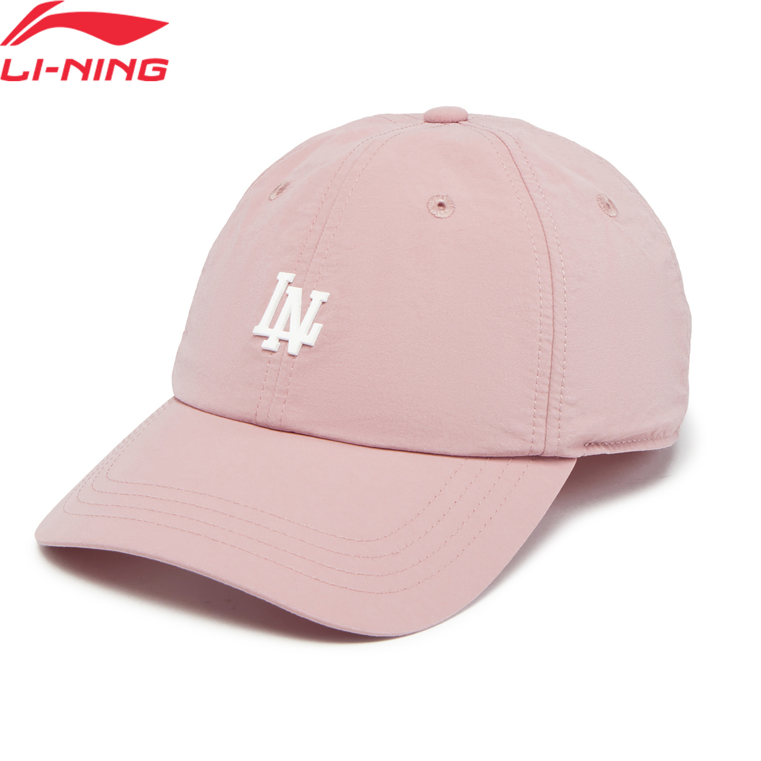 Running Cap Lightweight - ลี่หนิง ยูนิเซ็กส์หมวกเบสบอลสไตล์สปอร์ต 56-60 ซม. โพลีเอไมด์ระบายอากาศได้ดี หมวกผู้ชายผู้หญิง
