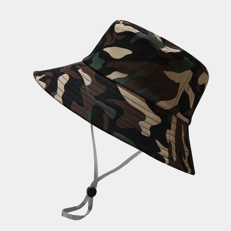 หมวกบักเก็ตลายพราง ปีกกว้าง ป้ - Boonie Hat Tactical บทวิจารณ์และราคา