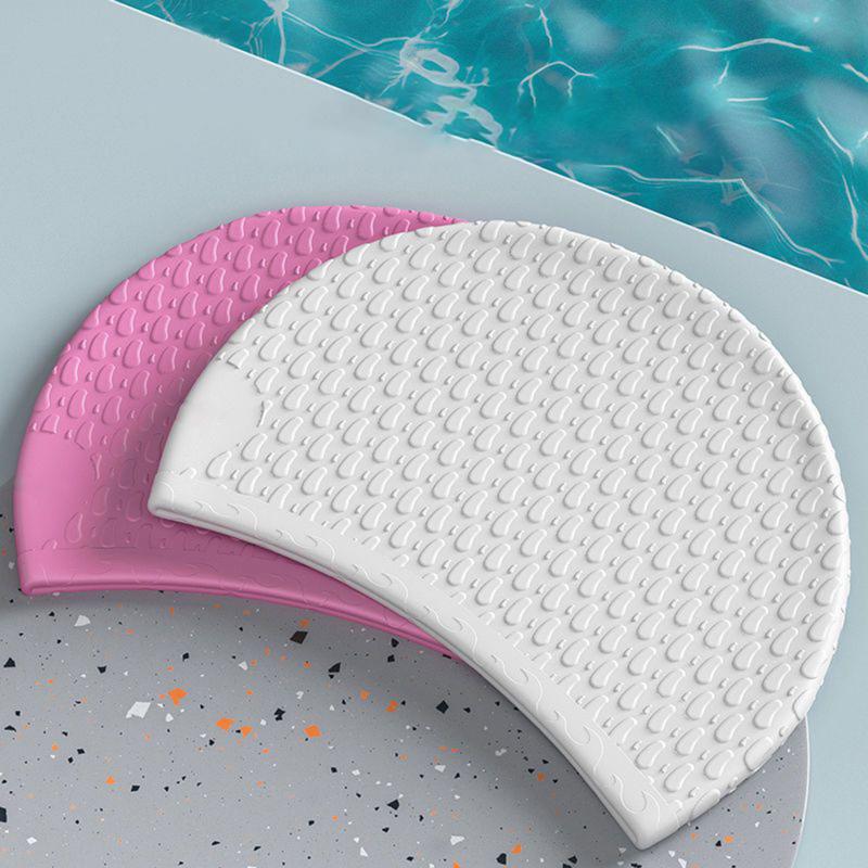 หมวกว่ายน้ำซิลิโคนแบบมืออาชีพ  - Swim Hat Silicone บทวิจารณ์และราคา
