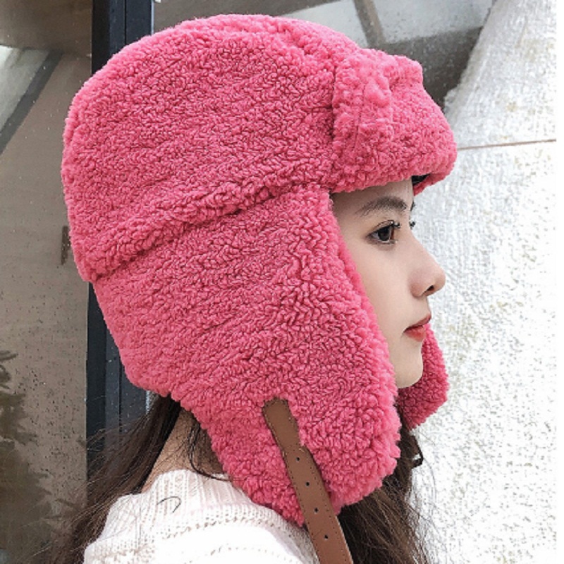 Y2K หญิงผู้หญิงเครื่องบินทิ้งร - Winter Trapper Hat บทวิจารณ์และราคา