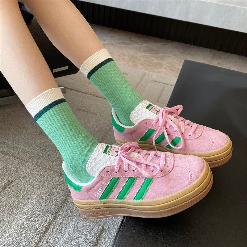อาดิดาส IE0420 รองเท้าผ้าใบหนั - Adidas Shoes Gazelle บทวิจารณ์และราคา