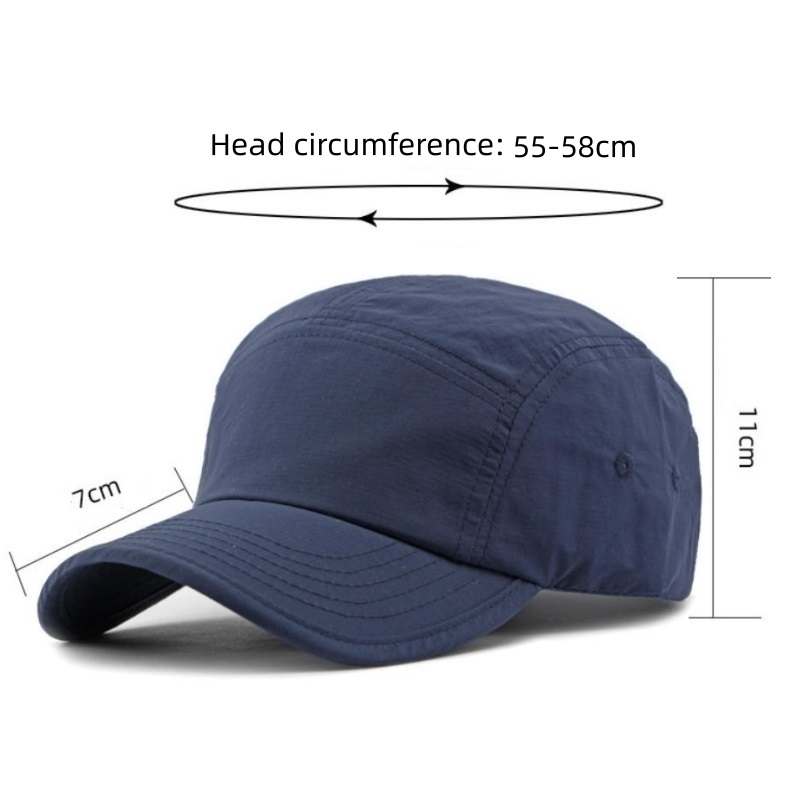 หมวกเบสบอล 5 แผงน้ำหนักเบา สำห - Running Cap Lightweight บทวิจารณ์และราคา