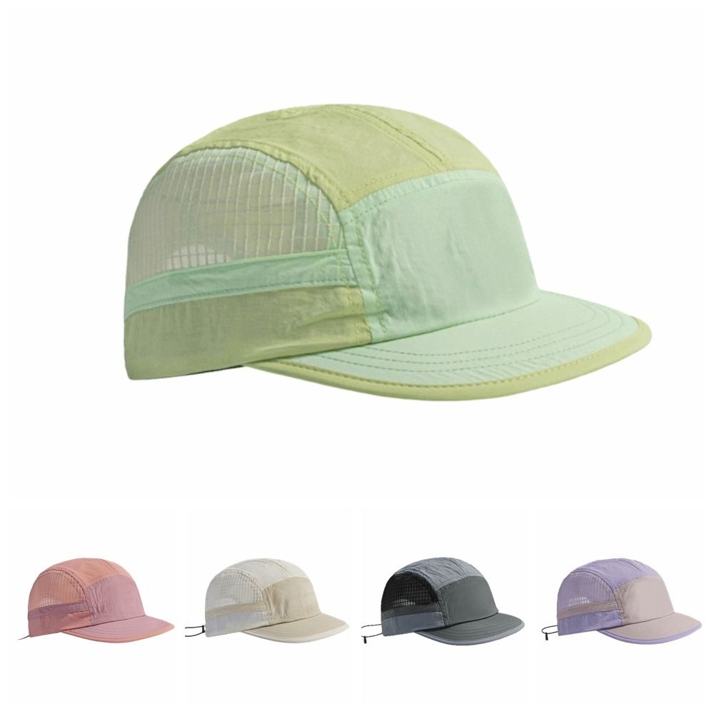 หมวกเบสบอลแบบแห้งเร็ว ลายบล็อก - Running Cap Lightweight บทวิจารณ์และราคา