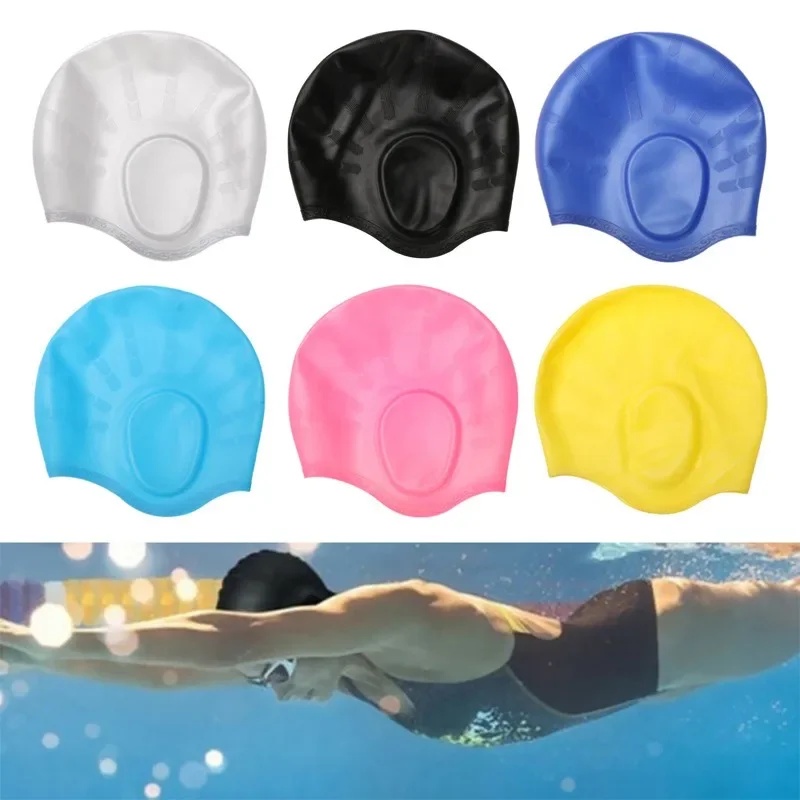 หมวกว่ายน้ำซิลิโคนสำหรับผู้ชาย - Swim Hat Silicone บทวิจารณ์และราคา