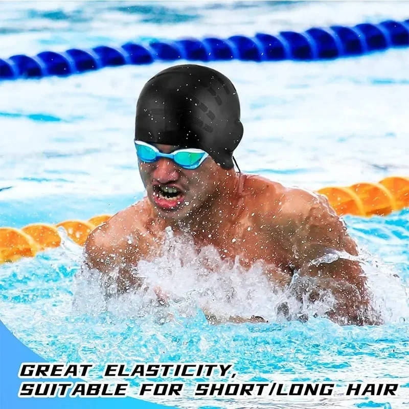 หมวกว่ายน้ำซิลิโคนสำหรับผู้ชาย - Swim Hat Silicone บทวิจารณ์และราคา