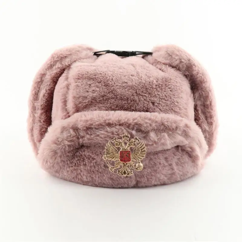 หมวกอูชานกาแบบโซเวียตสำหรับผู้ - Trapper Hat Ear Flap บทวิจารณ์และราคา