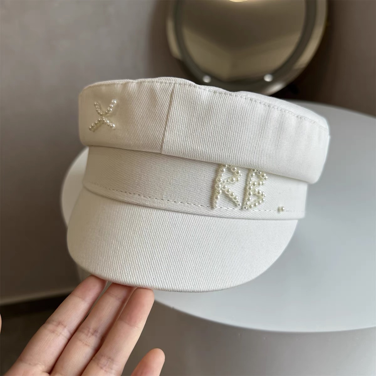 ใหม่ผ้าฝ้ายตกแต่งปักแบน Top Na - Dad Hat Cotton บทวิจารณ์และราคา