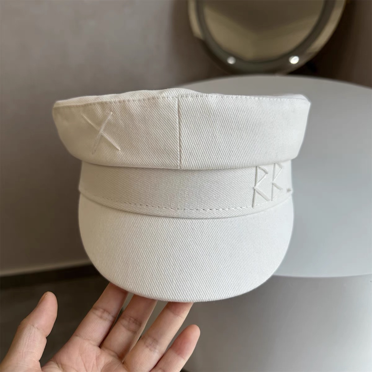 ใหม่ผ้าฝ้ายตกแต่งปักแบน Top Na - Dad Hat Cotton บทวิจารณ์และราคา
