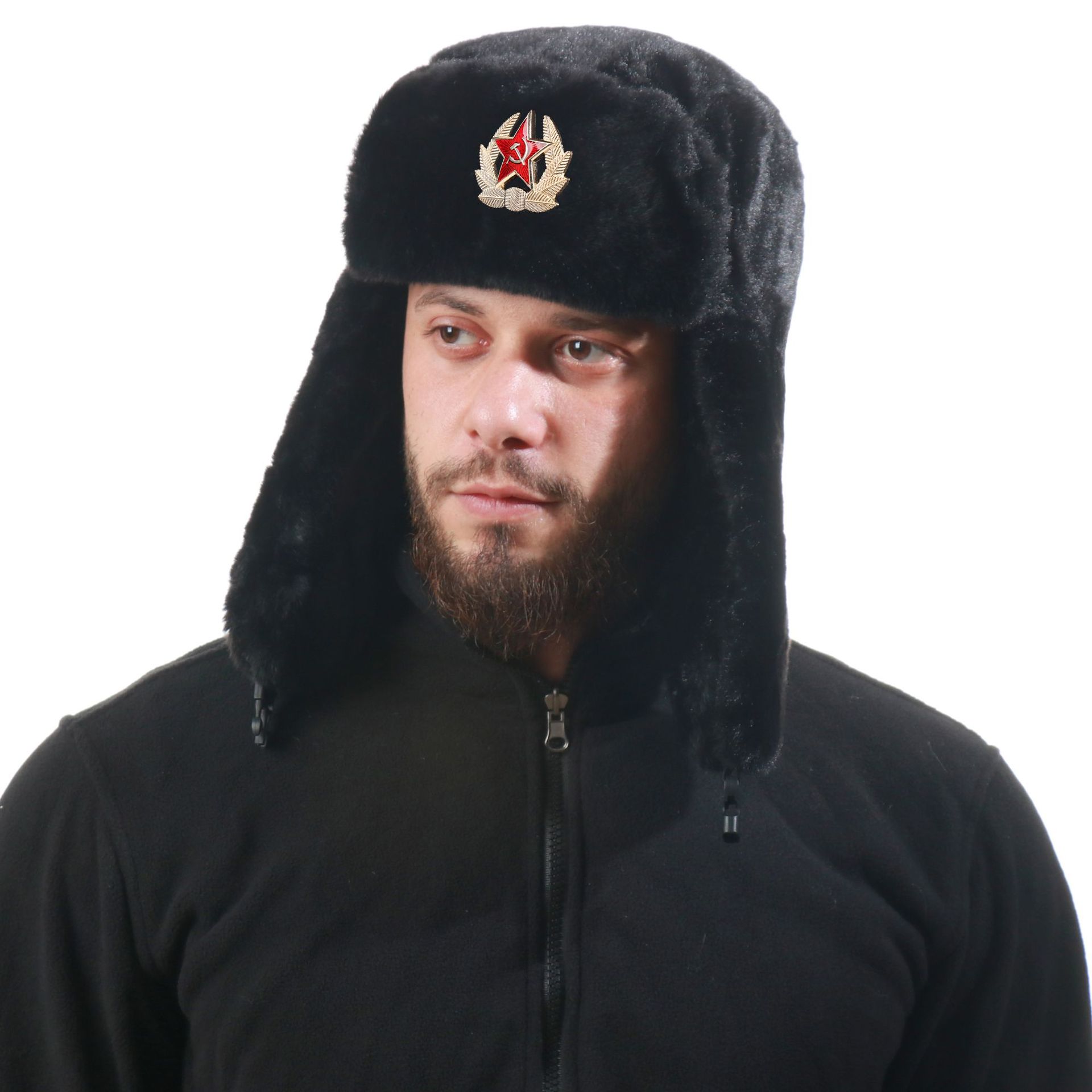 SupSindy โซเวียต Badge Ushanka - Trapper Hat Ear Flap บทวิจารณ์และราคา