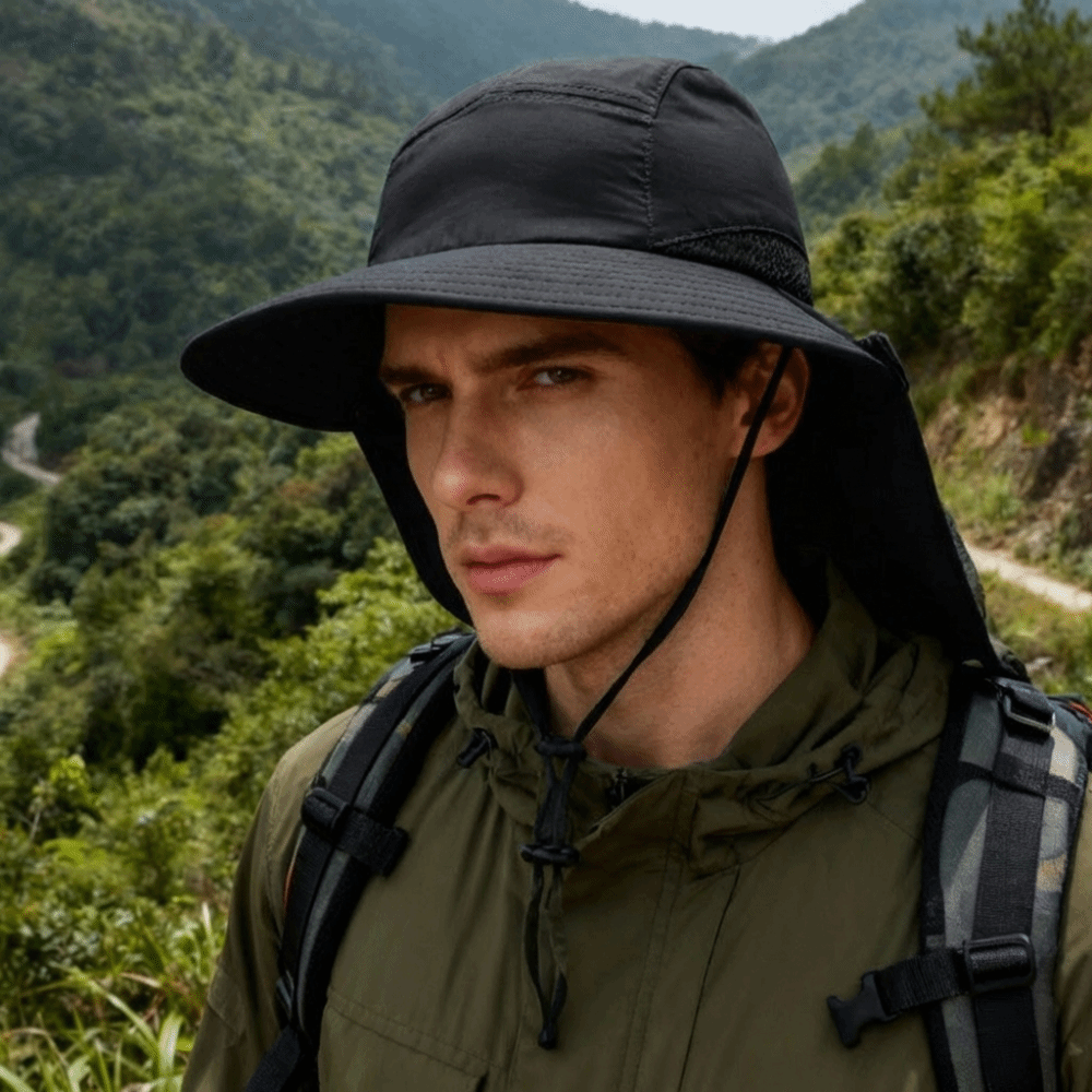 หมวกกันแดดแฟชั่นปีกกว้างสำหรับ - Bucket Hat Cotton บทวิจารณ์และราคา