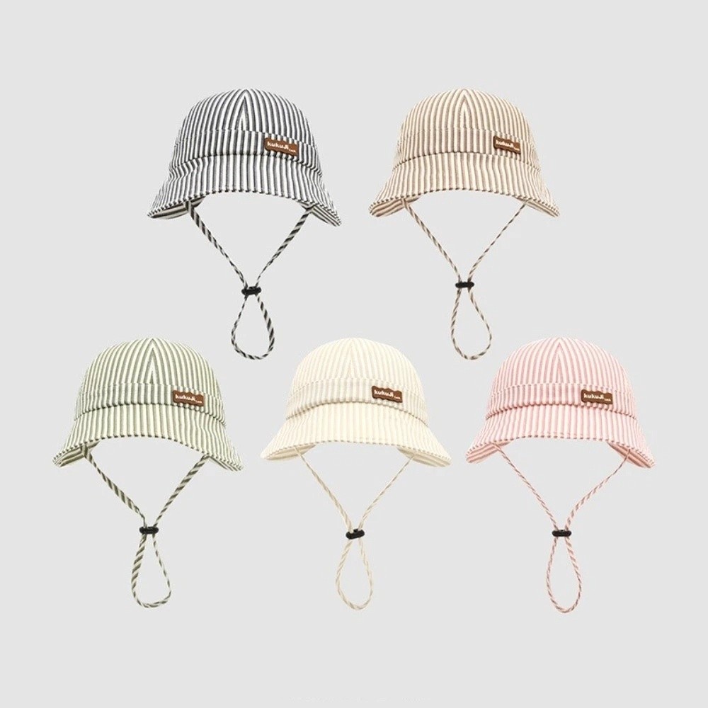 หมวกบักเก็ตเด็ก ลายทางใหม่ ปรั - Bucket Hat Cotton บทวิจารณ์และราคา